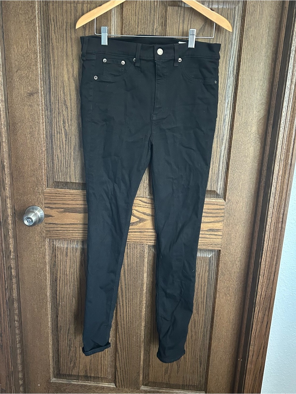 rag & bone Black Skinny Jeans